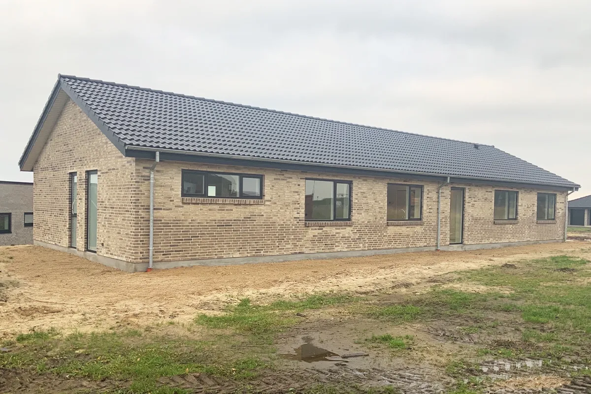 Nybygget hus Hybel Huse